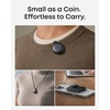 soundcore Work by Anker, Coin-Sized AI Voice Recorder, 64GB, MFi Certified | 150+ Languages, Wearable, USB-C Charging, 32H Recording, Find My, AI Transcribe and Summarize(Black)