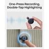 soundcore Work by Anker, Coin-Sized AI Voice Recorder, 64GB, MFi Certified | 150+ Languages, Wearable, USB-C Charging, 32H Recording, Find My, AI Transcribe and Summarize(Black)